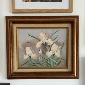 Vintage Original Framed Air Brush Painting